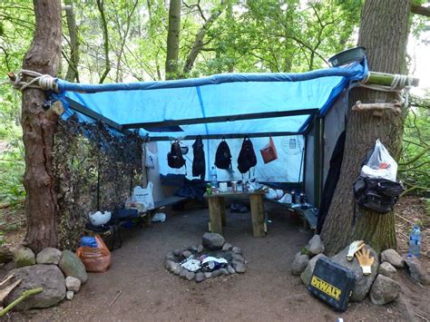 Shelter Bushcraft Overlevingsvaardigheden Shelter