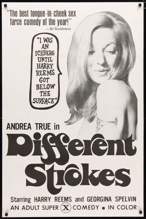 Andrea True In Different Strokes 1978 Film Posters Movie Posters