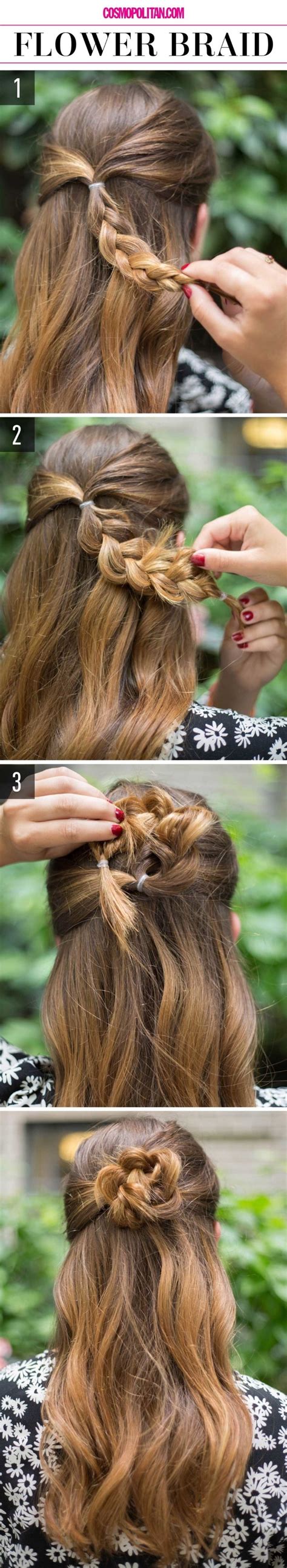 Little girls can look nice with a simple style. 12 Cute and Easy Hairstyles that Can Be Done in a Few ...