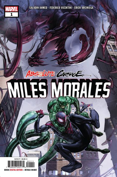 Absolute Carnage Miles Morales 1 2019 Westfield Comics