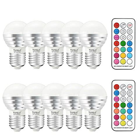Top 10 Best Multi Color Changing Led Bulbs With Remote Control Reviews