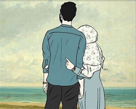 Wallpaper Anime Couple Muslim Muslim Anime Couple Wal