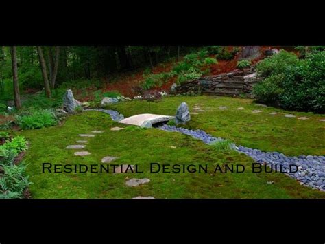 Japanese Inspired Moss Garden And Stone River Cmc Design Landscape