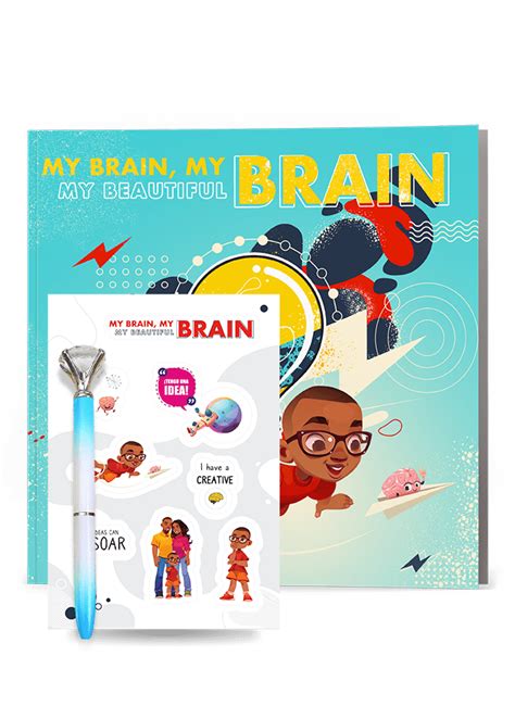 My Brain My Brain My Beautiful Brain Sticker Sheet Pen Genein