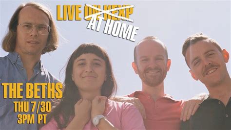 The Beths Live On Kexp At Home Youtube