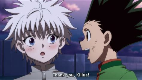 Your Wellcome That Is From Killua Hunter X Hunter Hunter Anime Gon