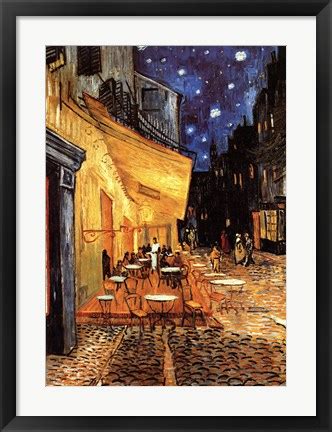 Cafe Terrace On The Place Du Forum Arles At Night C Painting By