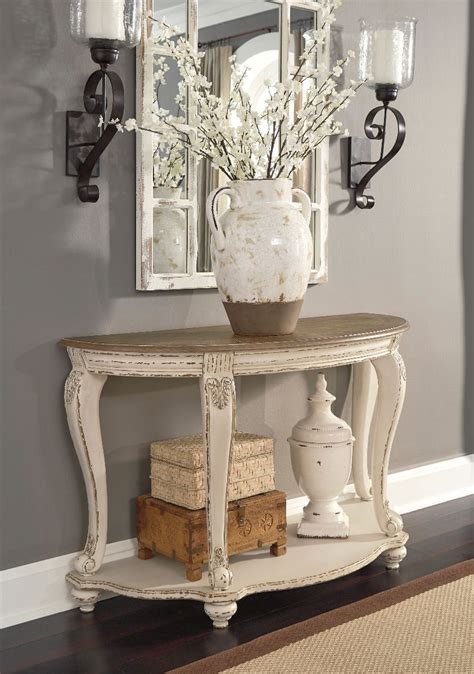 Totally furniture is proud to carry ashley furniture products. REALYN SOFA TABLE SIGNATURE DESIGN BY ASHLEY PRODUCT ...