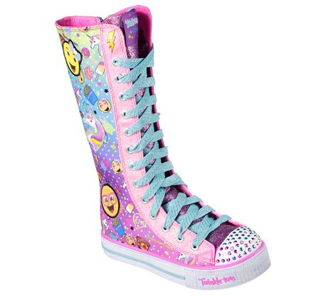 Buy SKECHERS Twinkle Toes: Shuffles - Chattin Up High Top Shoes Shoes