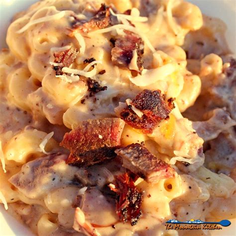 Add the chopped lobster meat, mustard, crab and cheese. Smoked Beef Brisket Skillet Mac and Cheese With Horseradish Cheddar