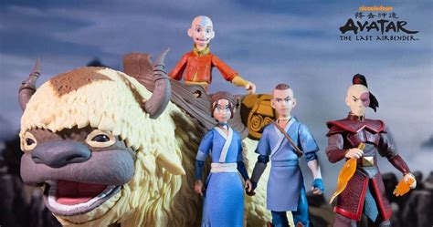 Avatar The Last Airbender Mcfarlane Toys Figures Are On