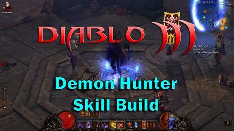 Diablo 3 Inferno Demon Hunter Skill Build Youtube
