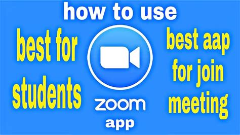 How To Use Zoom App How To Join A Meeting In Zoom App Youtube