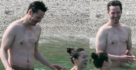 Photos Of Keanu Reeves Shirtless In The French Riviera