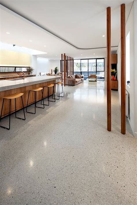 70 Smooth Concrete Floor Ideas For Interior Home 20