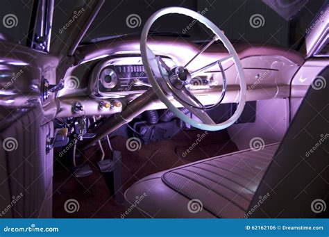 Classic Car Interior Stock Photo Image Of School Beauty 62162106