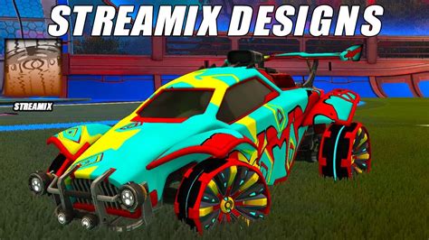 Streamix Car Designs Rocket League Youtube