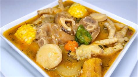 Chicken Foot And Cow Foot Soup Recipe Guyanese Style Easy Instant Pot