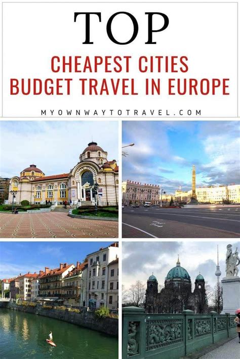 Top Cheapest Cities In Europe To Visit Europe Destinations Europe On