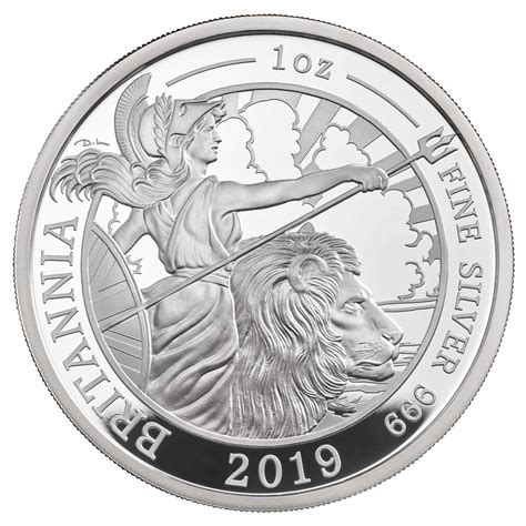 Britannia Silver Proof United Kingdom 2019 1oz Silver 999