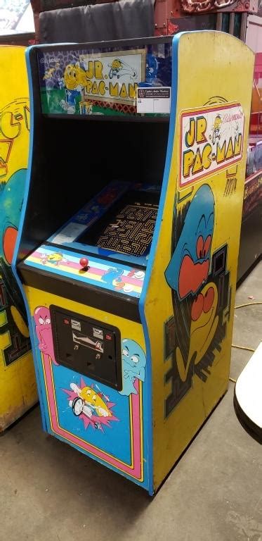 Jr Pac Man Classic Upright Arcade Game