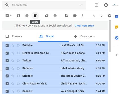 How To Delete All Read And Unread Emails From Tabs In Gmail