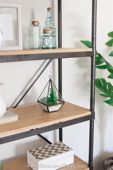 Diy Industrial Shelves Wire Shelving Hack 19 Of 34 Renovated Faith