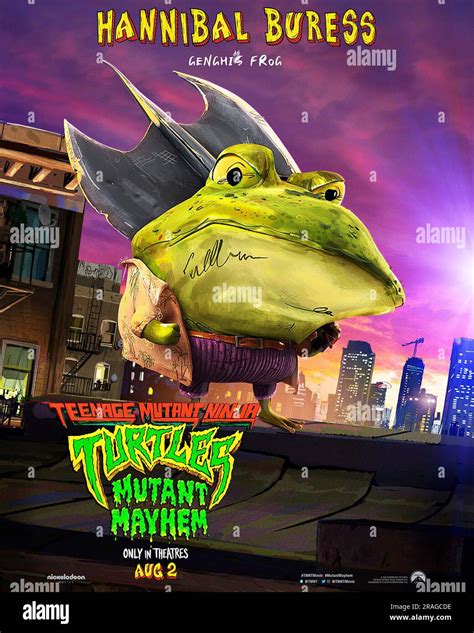 Teenage Mutant Ninja Turtles Mutant Mayhem Us Character Poster