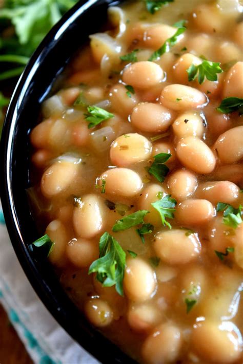 Braised White Bean Stew Lord Byrons Kitchen