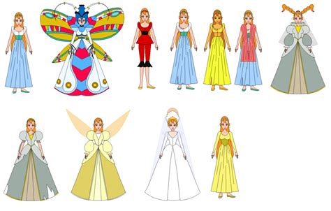 Thumbelina In All Dress By ~ppsantos1989 On Deviantart Animated Movie