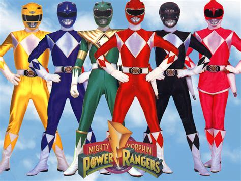 Past And Present Childrens Cartoons 4 The Power Rangers Series