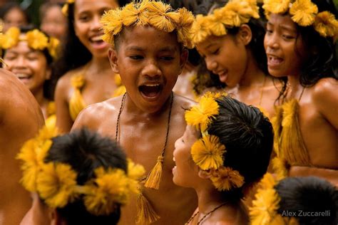Childrens Dance Pohnpei Micronesia By Alex