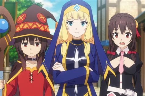 spoiler anime kono subarashii sekai ni bakuen wo episode 8 survival yunyun dan megumin di