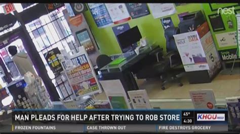 Robber Drops To His Knees To Pray After Getting Locked In Store