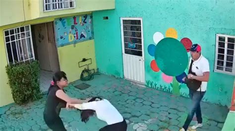 Video Padres Encañonan Y Golpean A Maestra De Kínder Frente A Su Hijo
