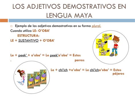 Ppt Los Adjetivos Demostrativos En Lengua Maya Powerpoint
