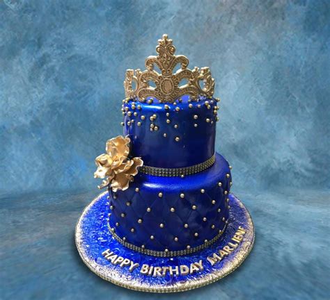 Royal Blue Birthday Cake Designs Iar412ekag