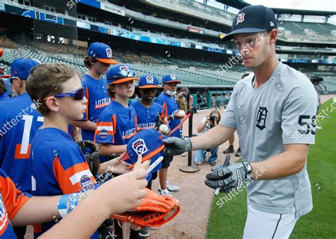 Detroit Tigers Shortstop Zack Short Editorial Stock Photo Stock