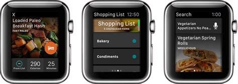 It can track water, coffee, alcohol, and soda intake and puts. App Watch: food edition