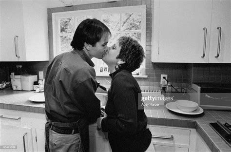 Author John Gray And His Wife Bonnie Taking A Break Fr Their Kitchen News Photo Getty Images