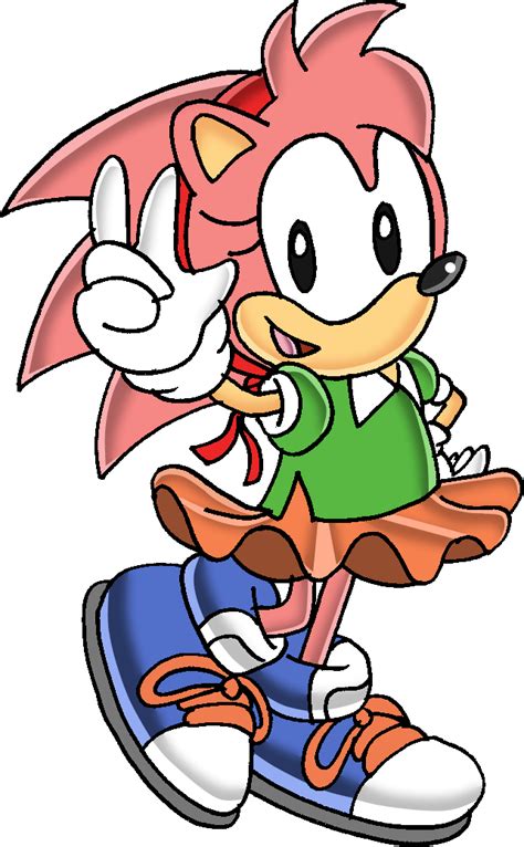 Image Classic Amy Rosepng Sonic News Network Fandom Powered By Wikia