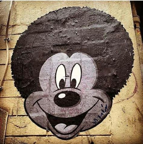 Afro Mickey Even Mickey Rocks An Natural Natural Hair Inspiration