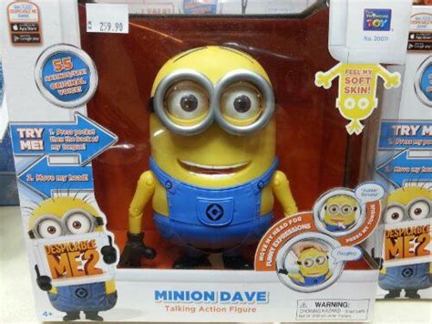 Despicable Me 2 Thinkway Toys Talking Action Figure Minions Minion