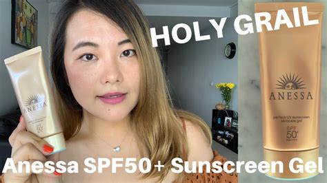Review Shiseido Anessa Perfect Uv Sunscreen Skincare Gel Spf 50 Pa
