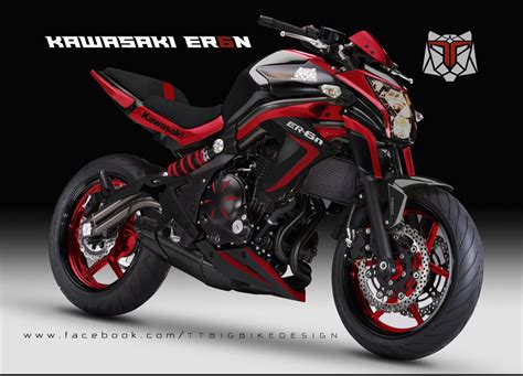 Tt Bigbike Design Kawasaki Er6n Design Concept 3