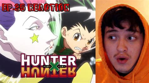 Gon Vs Hisoka Non Anime Fan Reacts To Hunter X Hunter Episode 35