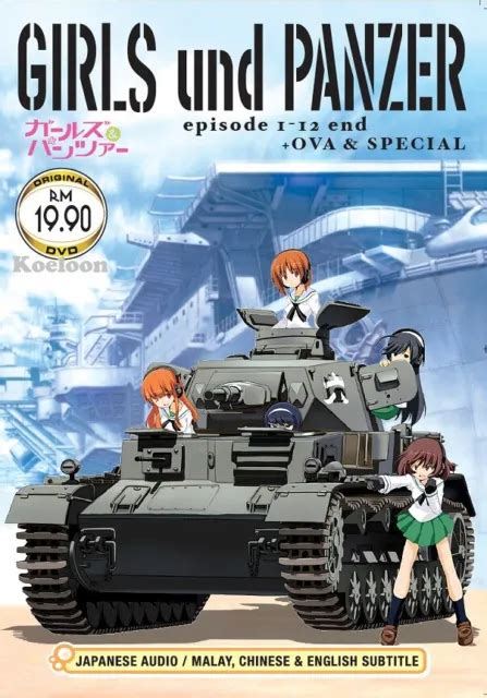 Dvd Anime Girls Und Panzer Complete Series Ova Special English Sub Eur