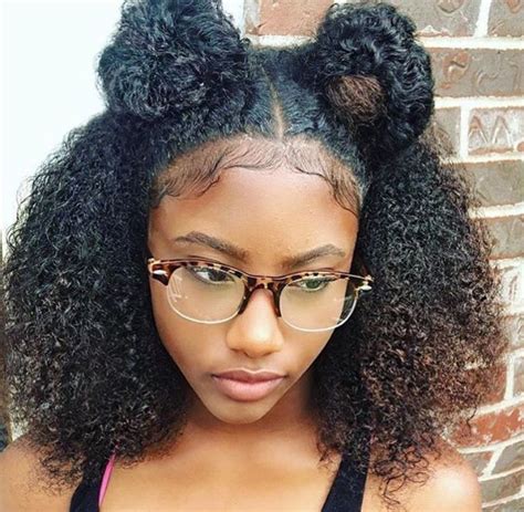 Black Hairstyles Curly Blaq Hair Pinterest Black