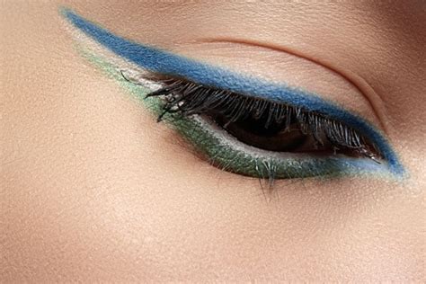 How To Wear Blue Eyeliner The Budget Fashionista
