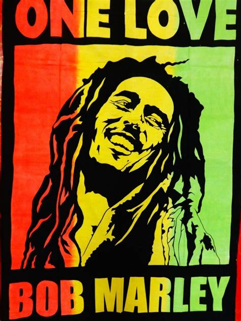 Bob marley (robert nesta marley). Hippie Bob Marley Tapestries One Love Indian Wall Art ...